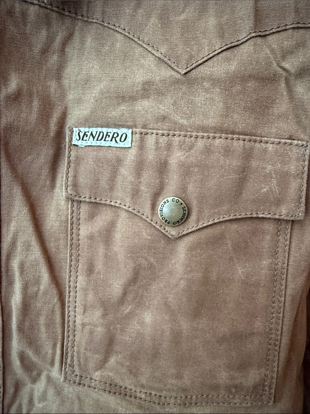 Sendero Provisions Waxed Ranch Jacket (brand new never worn) - Picture 2 of 14
